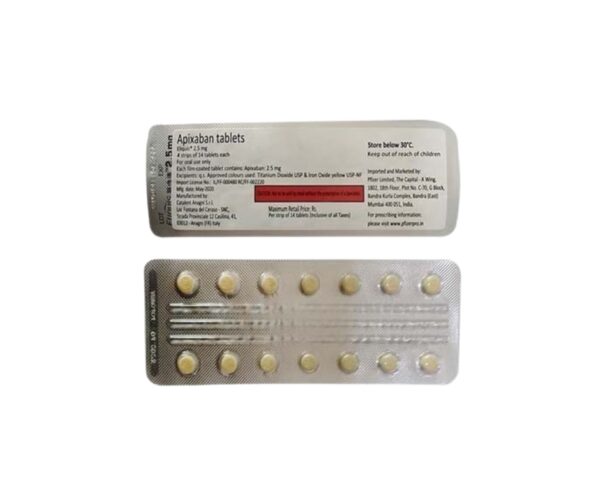 Eliquis 2.5 mg (Apixaban)